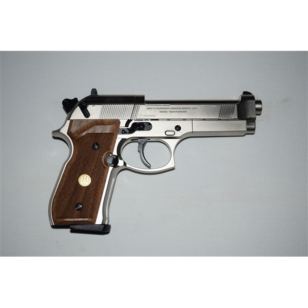 Beretta 92 FS nickel hout