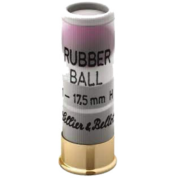 Sellier & Bellot 12x67,5 Rubber Spherical Ball 1 Shot