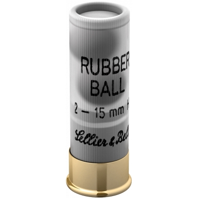 Sellier & Bellot 12x67,5 Rubber Spherical Ball 2 Shots