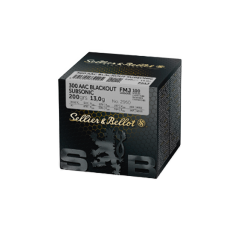 Sellier & Bellot 300 AAC Blackout Subsonic Bulk