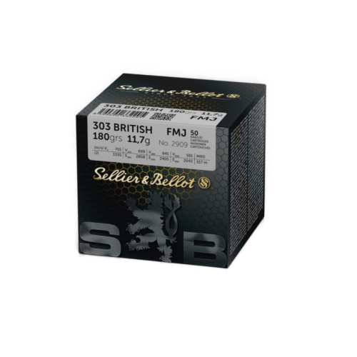 Sellier & Bellot 303 British FMJ 180gr Bulk