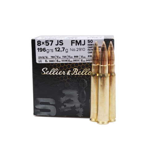 Sellier & Bellot 8 x 57 JS FMJ 196gr Bulk